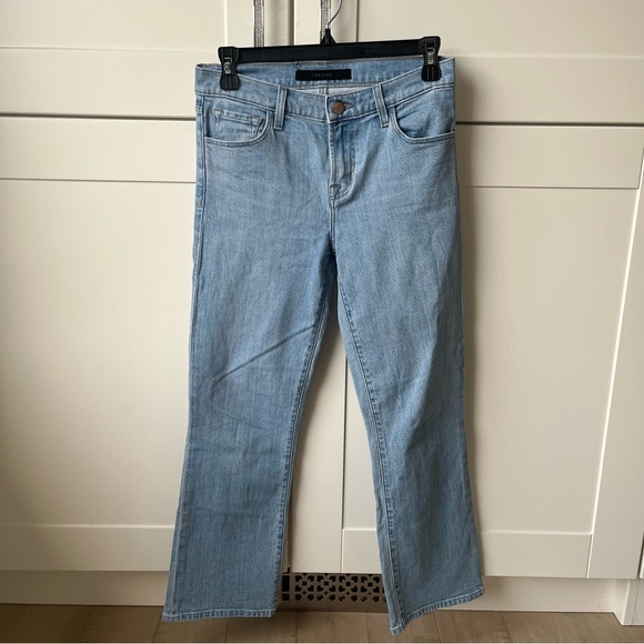 J Brand Selena Mid Rise Crop Boot Cut Jeans - Picture 2 of 14